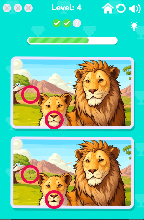 Spot The Difference:The Garden